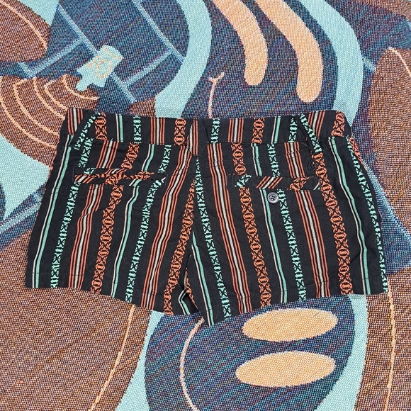 🌈VOLCOM EMBROIDERED SHORTS-3 - Picture 2 of 6